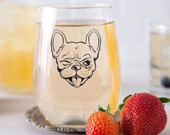 Frenchie-wijnglas - Niet meer leverbaar