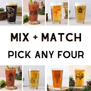 Beer Lovers Gift Mix and Match 4 Pack