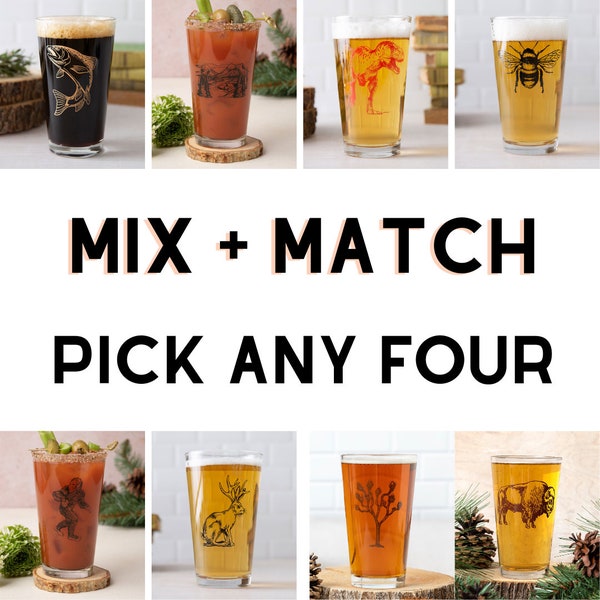 Beer Lovers Gift Mix and Match 4 Pack