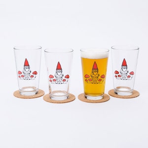 Mix or Match Pint Glasses Beer Glasses Set of 6 Gifts for Men image 8