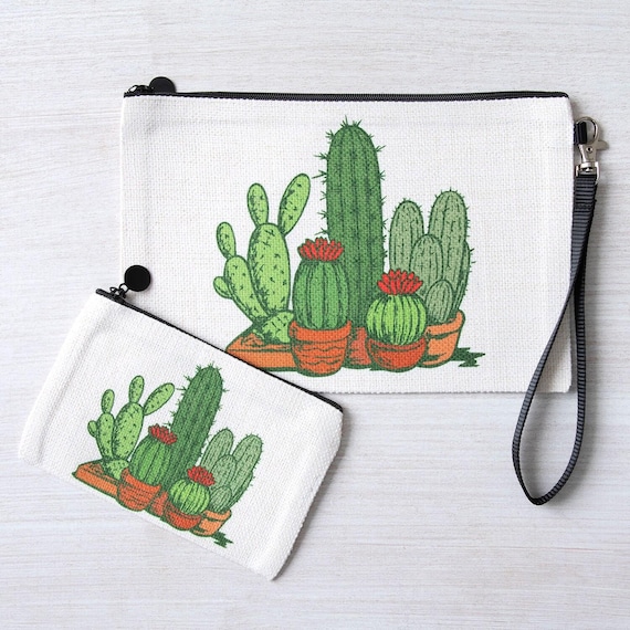 Kaktus Mppchen: Kosmetiktasche, Federmppchen - Etsy.de