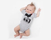 Funny Baby Bodysuit - Cock Block - Chicken - One Piece - Infant - Baby Shower Gift - Rooster