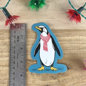 SALE! Holiday Penguin Sticker