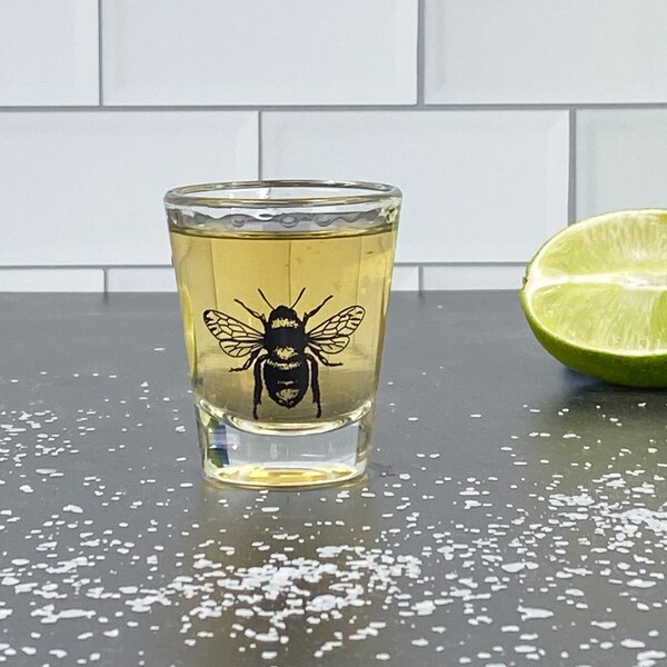 Bumble Bee Glassware Etsy