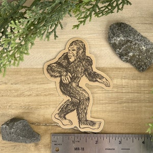 Sasquatch Sticker for Water Bottle - Bigfoot Sticker - Bigfoot Adventure - Laptop Decal