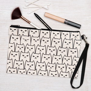 SALE! Slightly Irregular Cat Zipper Pouch
