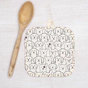 Dogs Pot Holder - Slightly Irregular