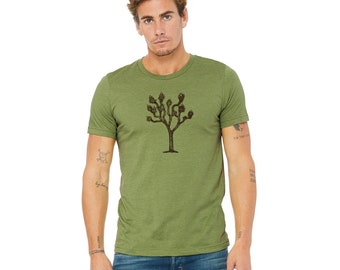 Joshua Tree Graphic Tee | Screen Printed in USA | Southwest Desert T-Shirt, Nature Lover Gift