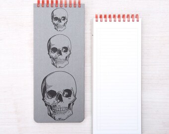 Skull Notebook - To Do List