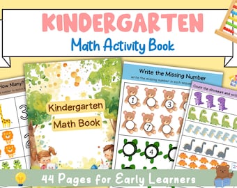 Preschool Math Worksheets: Numbers 1-10, Tracing, Counting (Printable PDF)