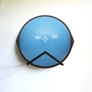 Vertical Bosu Ball Holder: Steel Balance Ball Storage Rack