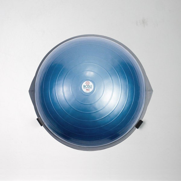 SMALL 50 CM Vertical Bosu Ball display - Support de balle d’équilibre vertical - Équipement de fitness pour Half Ball Balance Trainer Wobble Board