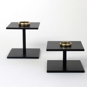 Exhibition Stand set of two, Jewellery Display set, Steel Stand, Display, Stand, Base