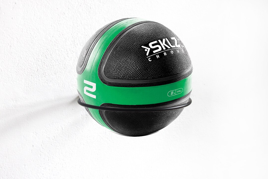 Medicine and Other Ball Wall Holder Wall Mount Metal Ring Ball Holder