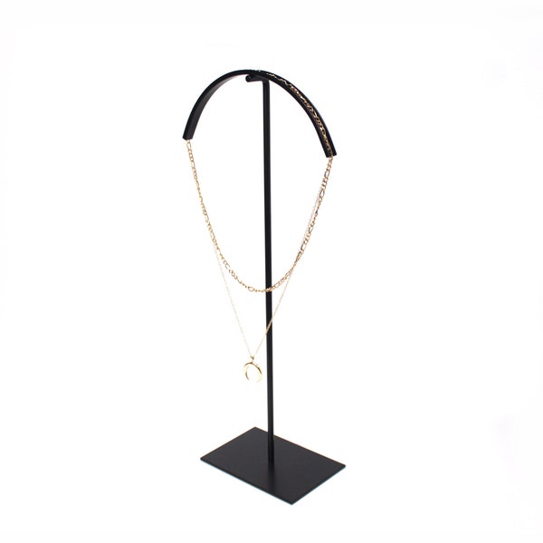 NEW Curved metal necklace display stand, Jewellery Stand, Jewellery Display, Jewelry Stand, Steel Necklace Stand, Necklace jewellery Holder