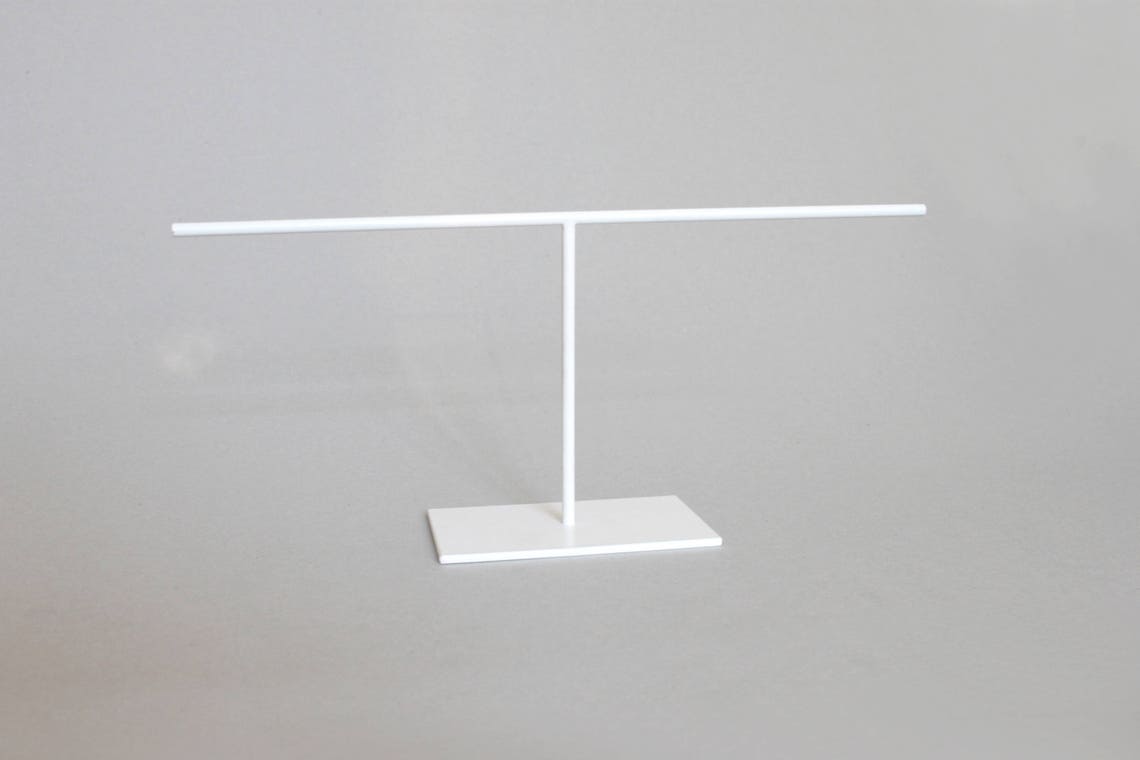 Jewellery Stand White Jewellery Display Steel Jewelry Stand Etsy