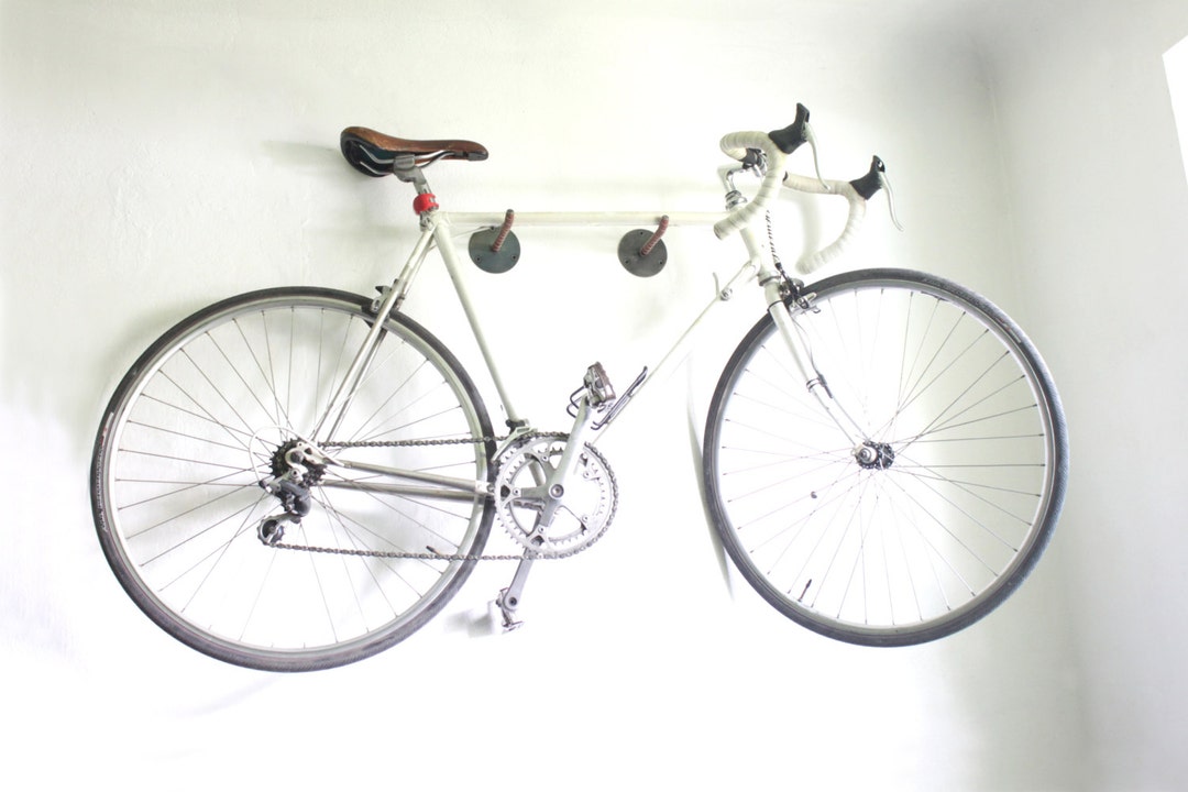 Bike Hanger, Bicycle Rack Brackets, Metal Leather Etsy