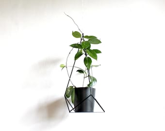 Greenery plant hanger - Plant stand - hanger, Geometric hanging or standing planter - Plant holder ''Brilliant'' from ''GEM collection''