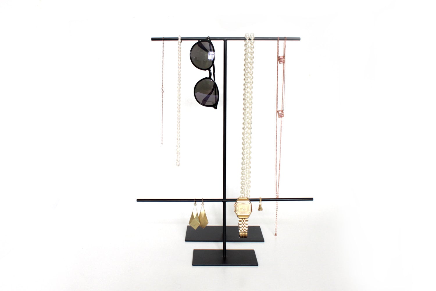 Necklace Stand Jewellery Stand Black Color Jewellery Etsy Australia