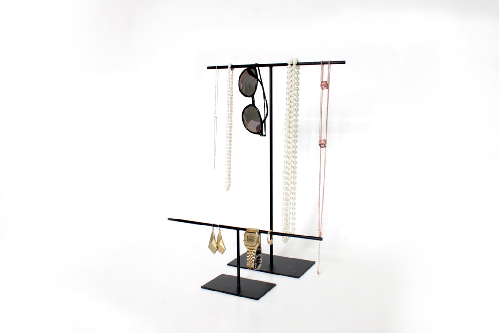 Jewellery Stand Black Jewellery Display Steel Jewelry Stand Etsy