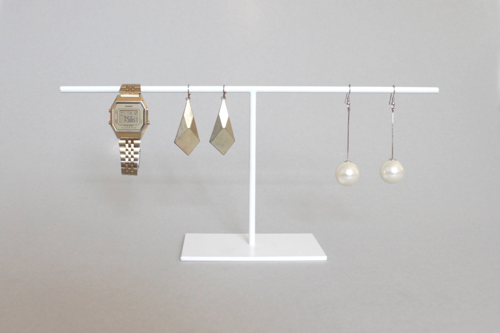 Jewellery Stand White Jewellery Display Steel Jewelry Stand Etsy