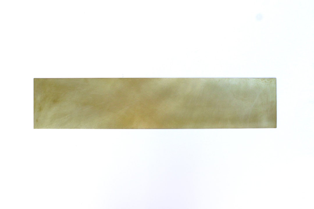 Custom Size Matt Brass Kick Plate Brass Push Plate or Custom Etsy