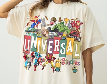 Universal Studios Comfort Colors Shirt, Universal Studios Tee, Disney Trip Tee, Disneyworld Shirt, Family Universal Trip Tee