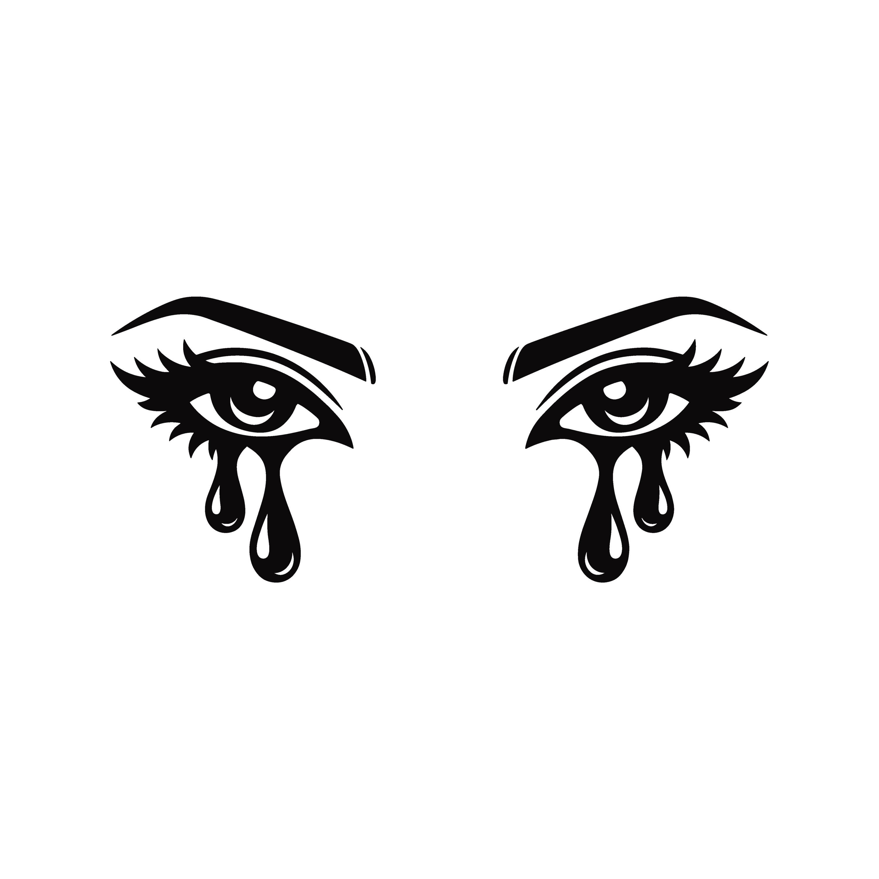 Crying Eyes Png - Etsy