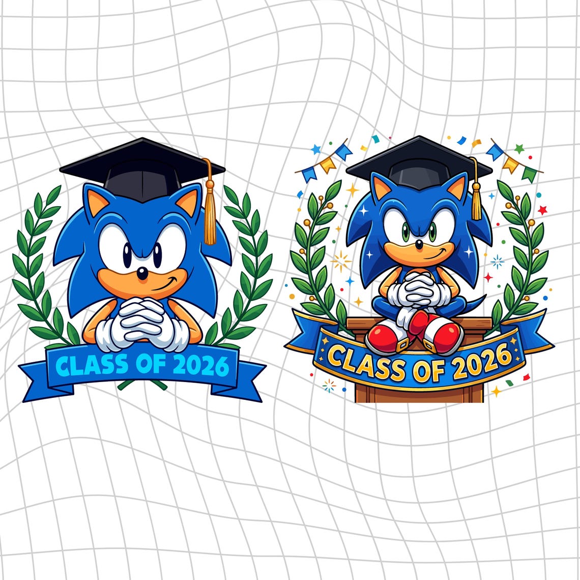Sonic Graduation SVG, Digital Download, Cutting Files for Cricut and ...