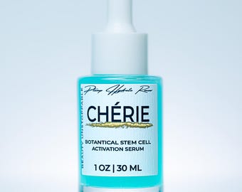 CHÉRIE Hydrating Gel Serum | Botanical Hyaluronic Acid Face Serum | Lightweight Plumping & Glow Skincare