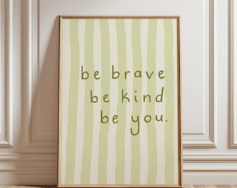 Be You - Nursery Wall Art | Digital Download | Printable Kids Room Decor