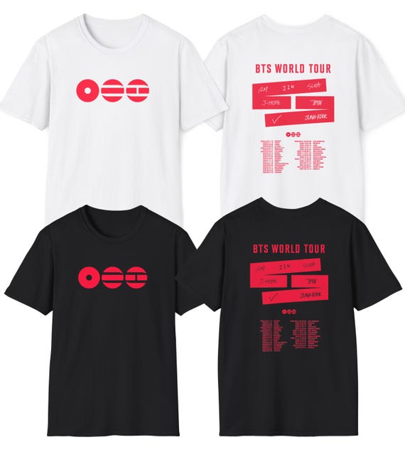 BTS Arirang Tshirt Concert Merch 2026 World Tour - Etsy 日本