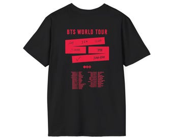 BTS Arirang Tshirt Concert Merch 2026 World Tour - Etsy 日本