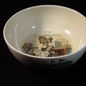 Vintage Crown Devon Fielding&#39;s Pottery Large 12 1/4&quot; Diameter Bowl - England