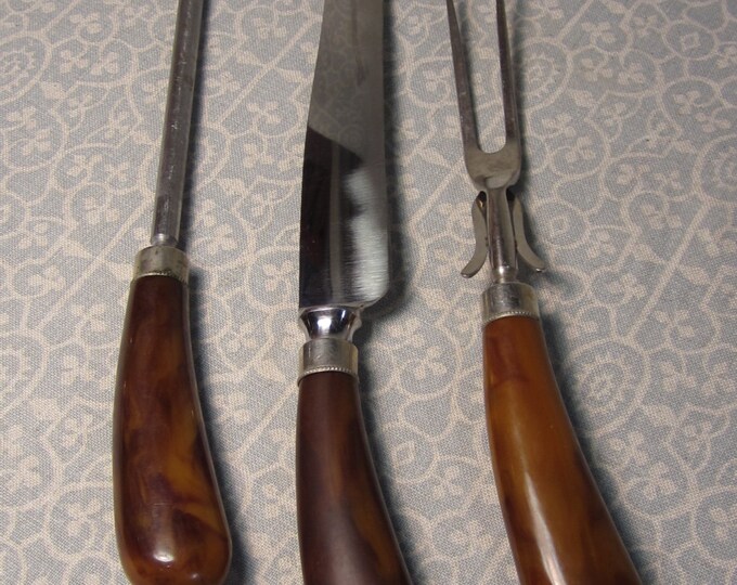 Vintage 50's Royal Brand Cutlery Co Sharp Cutter Sheffield England