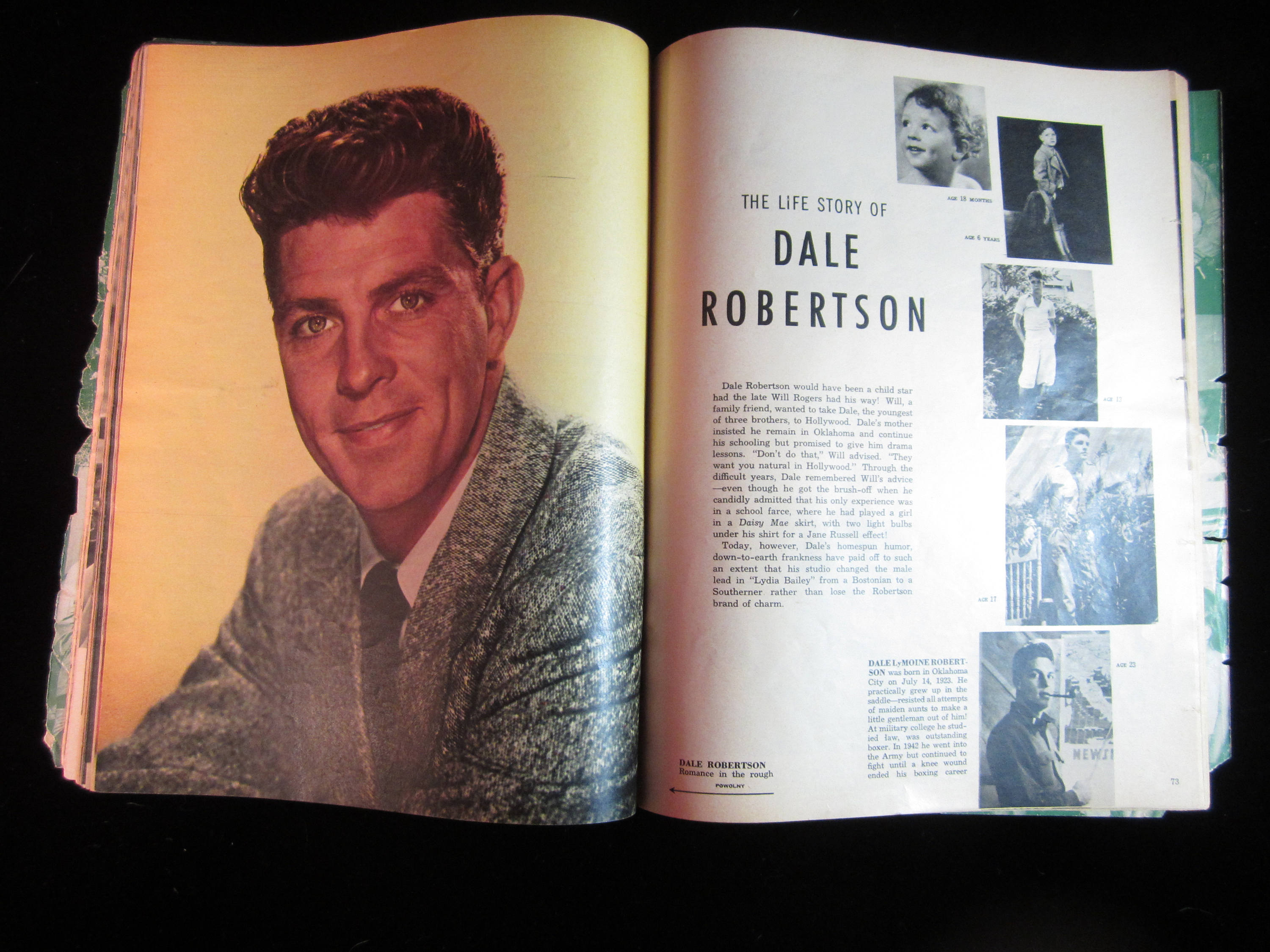 ミュージシャン MAZZEL Seaside Story Memorial Photo ZINE VTG 1952 Photoplay Annual Mazazine Pictorial History of