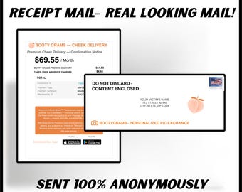 Booty Grams Prank – Anonymous Fake Subscription Letter