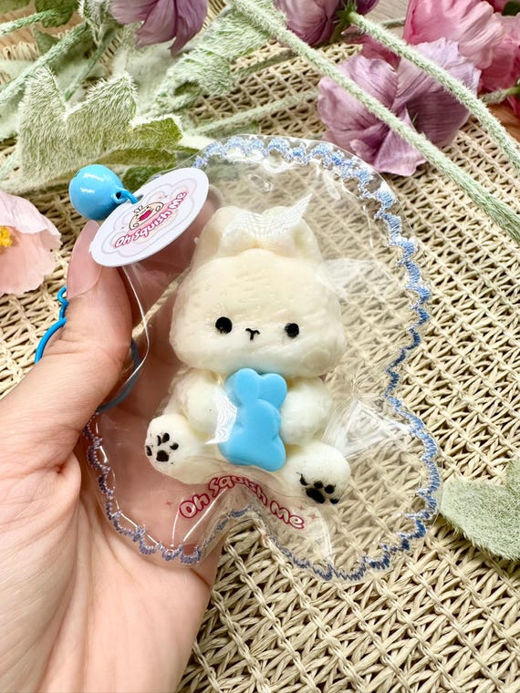 手作りのかわいいウサギのスクイーズ - Etsy 日本
