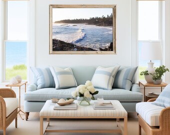 Tofino Sunset Wave Print: Cox Bay Coastal Photography (Digital Download)