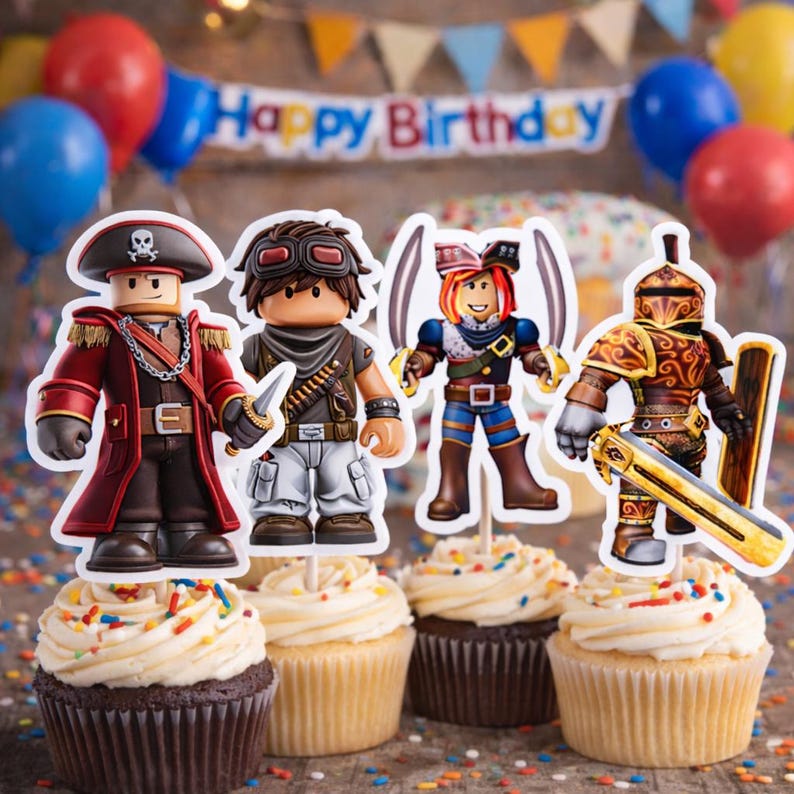Roblox Birthday Invitation , Roblox invite, Editable Party Invite (Digital Download) image 5