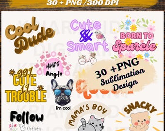 Retro Toddler T-Shirt Sublimation Bundle: Funny Kids Quotes (Digital Download)