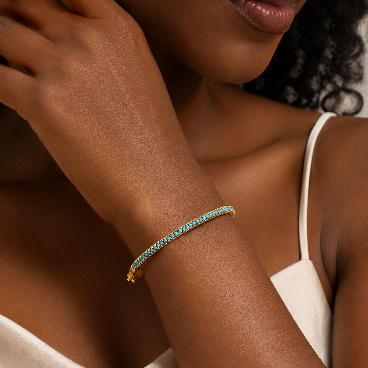 Turquoise Bangles - Etsy Canada