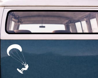 KiteSurfing - Camper Van Decal • Vinyl Sticker --Art.118--