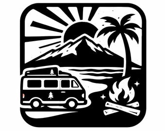 Pegatina para autocaravana • Vinilo adhesivo --Art.78--