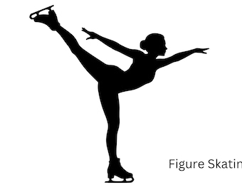 Figure Skating - Camper Van Decal • Vinyl Sticker --Art.027--