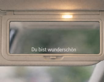 Pegatina Espejo Retrovisor