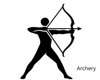 Archery - Camper Van Decal • Vinyl Sticker --Art.016--