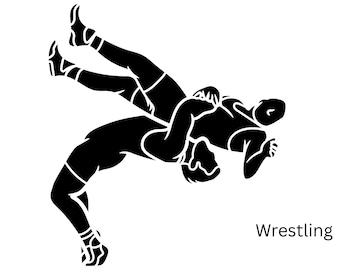 Wrestling - Camper Van Decal • Vinyl Sticker --Art.009--