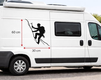 Calcomanía para furgoneta camper • Adhesivo de vinilo --Art.100--