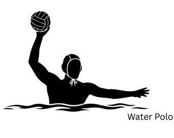 Water Polo - Camper Van Decal • Vinyl Sticker --Art.006--